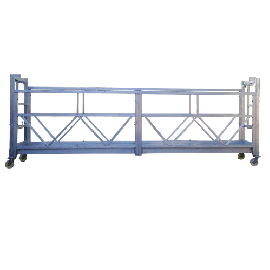 Galvanized steel 7.5 meters ZLP800 temporary gondola for building maintenance