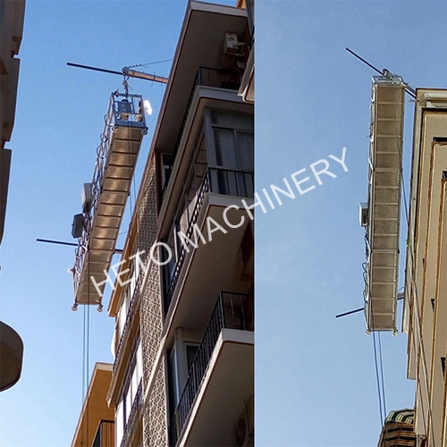 ZLP630 suspended platform in Spain