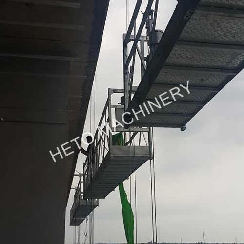 Steel ZLP800 temporary gondola in Thailand