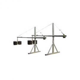 Indonesia galvanized steel ZLP630 temporary gondola for cleaning