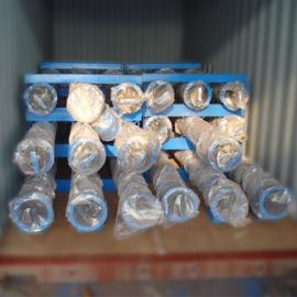 High efficiency screw conveyor 168mm for conveying cement 