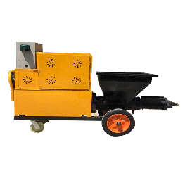 Electric mortar sprayer machine for building exterior