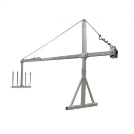 Aluminum ZLP630 facade cleaning gondola for construction painting 